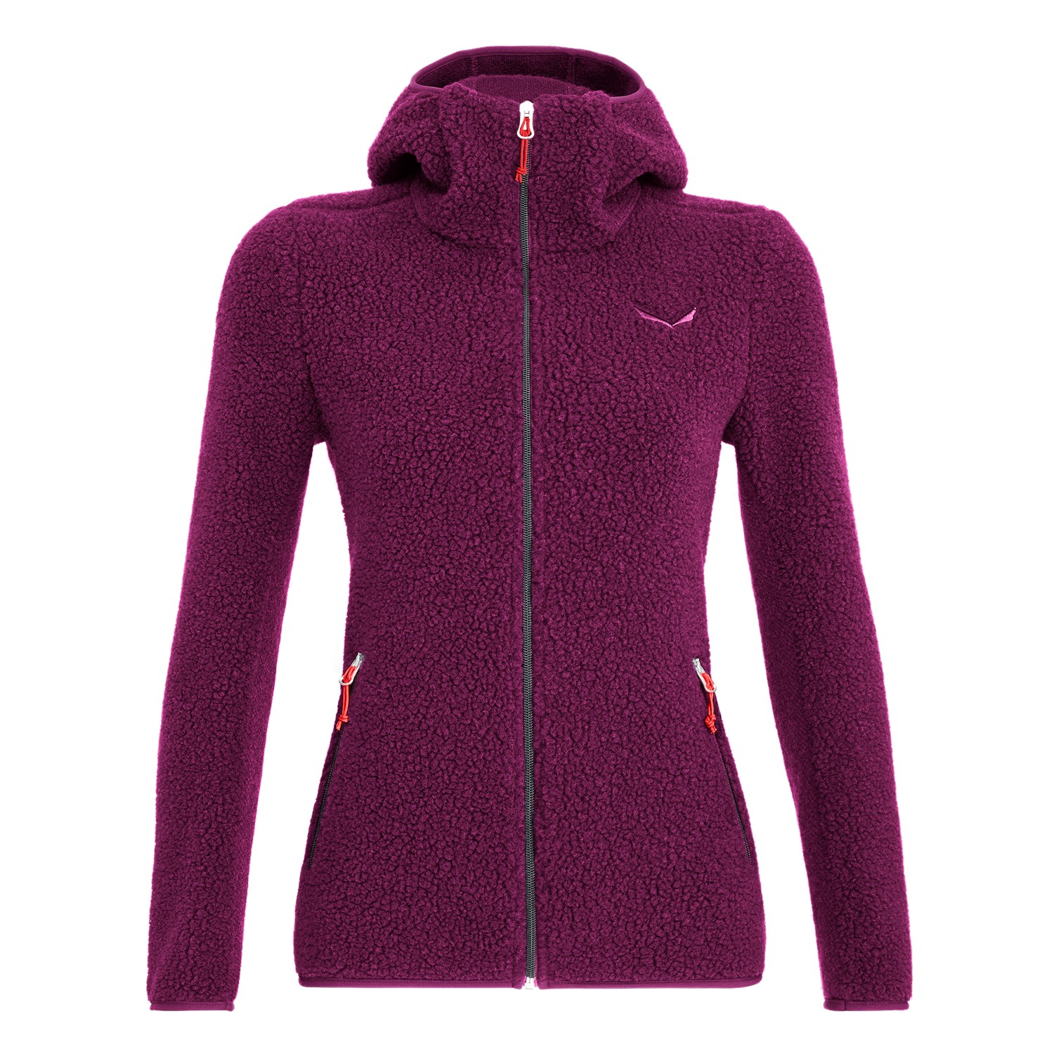 Casaco Salewa Fanes Shearling Wool Mulher Roxo/Roxo Escuro 487RVQKLT